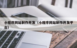 乐清小程序网站制作开发（小程序网站制作开发平台）